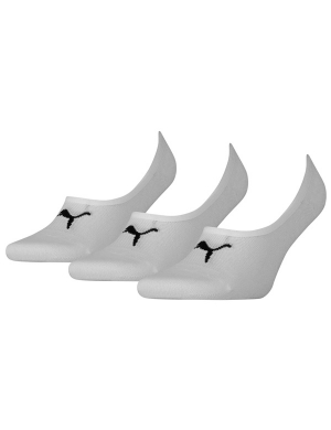 Puma Footie Socks 3pk - White